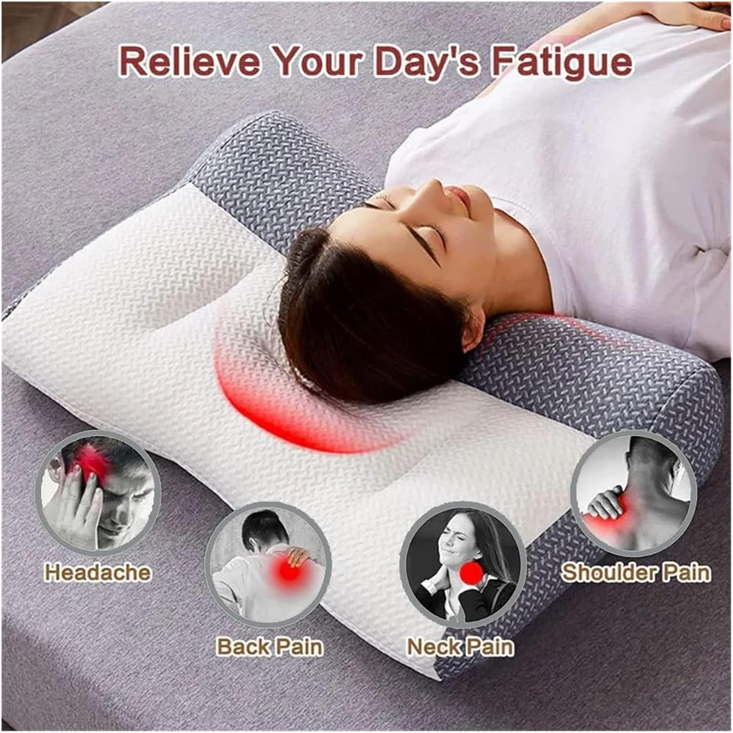 Almohadas ergonómicas antiestrés
