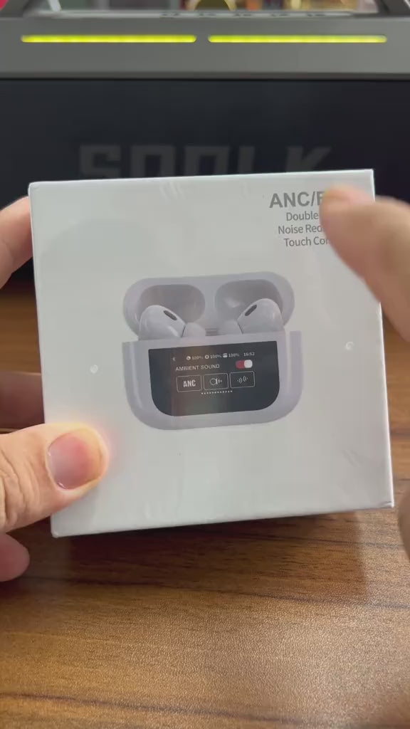 Airpods PRO con pantalla y Cancelación de Ruido