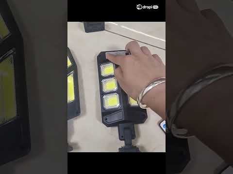 Luz solar de pared con mando 72 LED